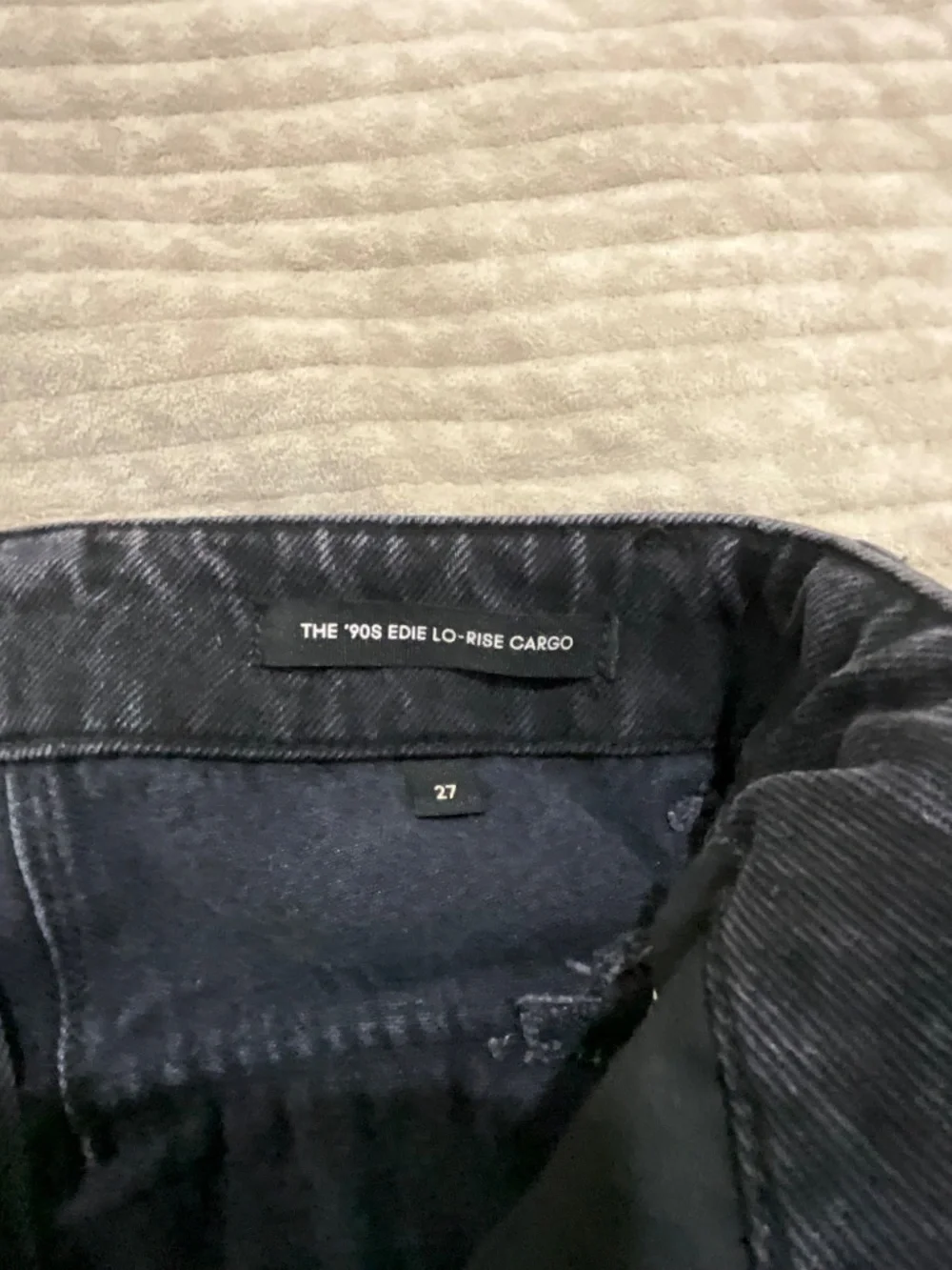 Aritzia Denim Forum “The ’90s Edie Lo-Rise Cargo” Size 27 - Picture 10 of 16
